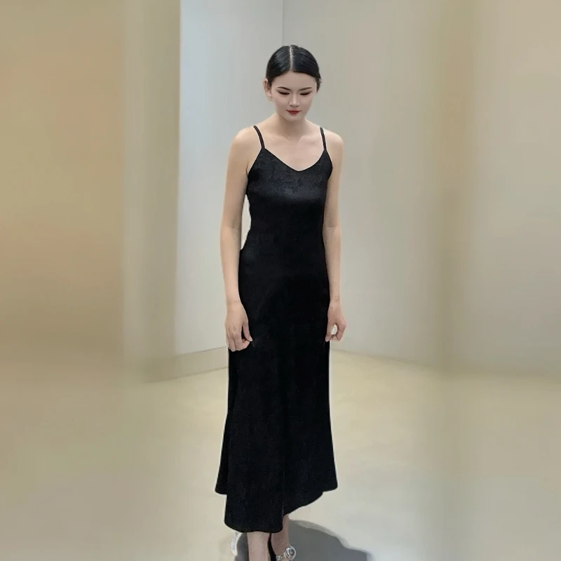 俏佳人长裙连衣裙国风日常春夏显瘦女装中式气质长裙