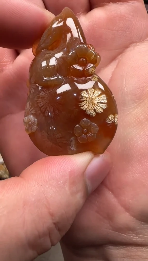 【闪购商品】硅化珊瑚（珊瑚玉）颈饰未镶嵌572