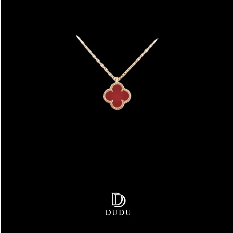 合金项链 镀18K金五花项链