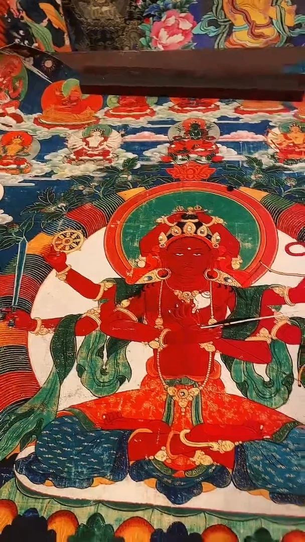 装裱画精美唐卡tk16303