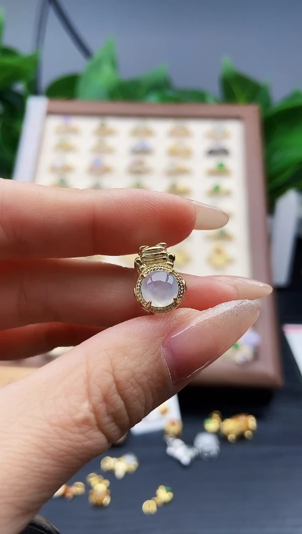 颈饰银S925镶嵌翡翠12