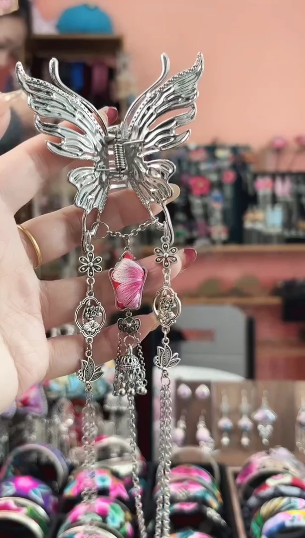 织绣艺枝独绣手工饰品197