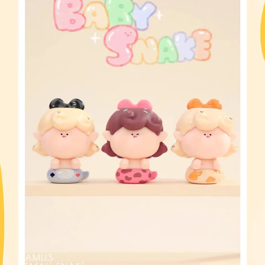 阿玛莉莉丝小蛇系列萌粒盲袋盲盒潮玩