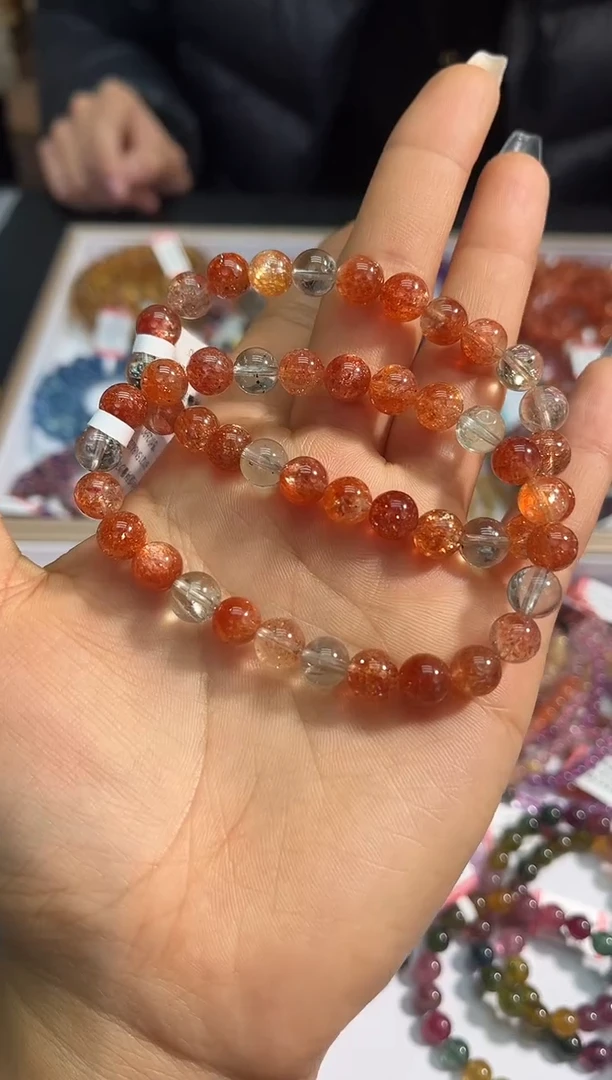 【闪购商品】长石手链未镶嵌76多样性发其一