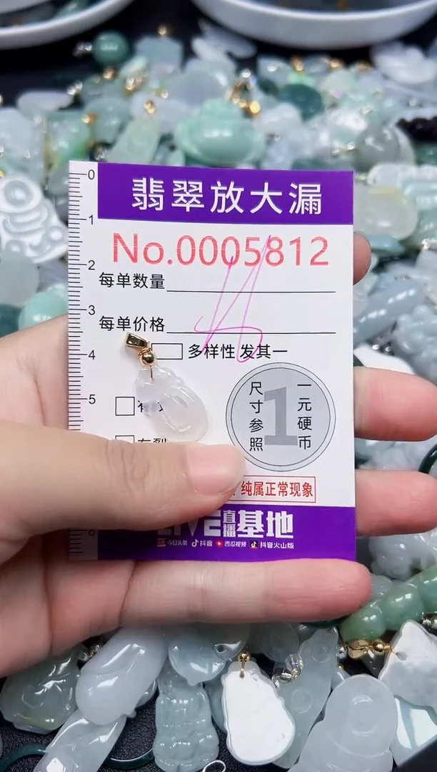 颈饰未镶嵌翡翠5812