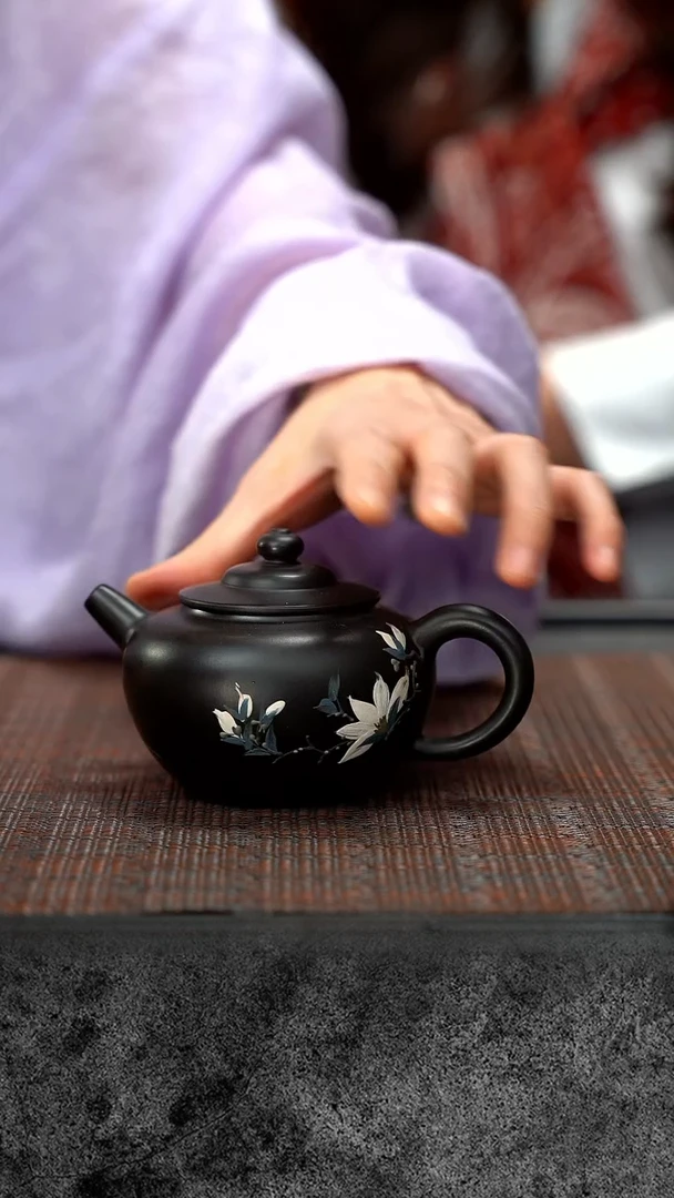 【闪购商品】紫砂茶壶笠帽紫砂 QMJ