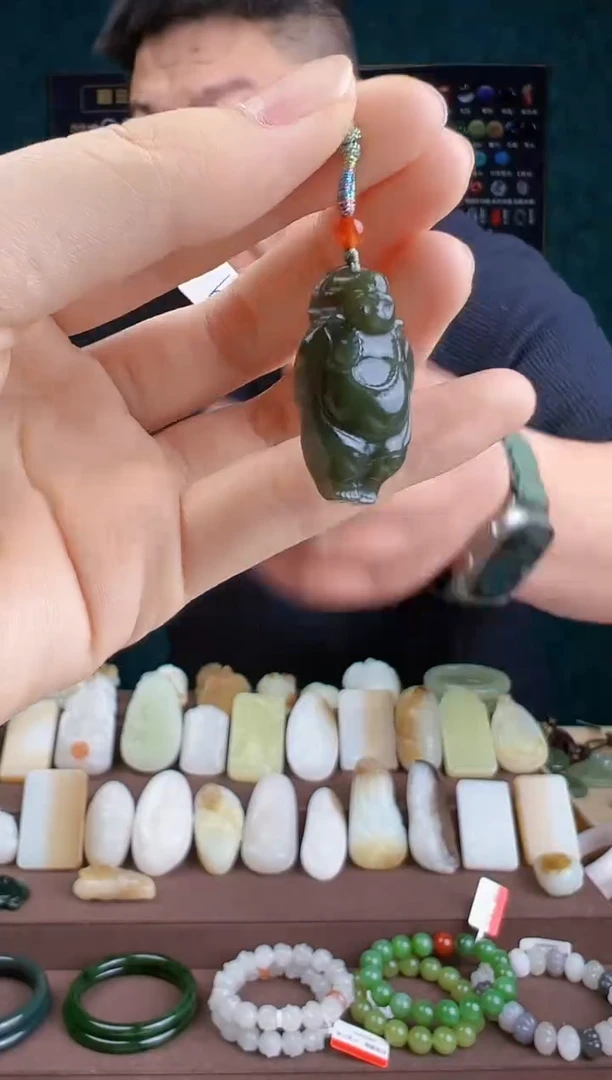 【闪购商品】和田玉颈饰未镶嵌ZZ 拍一发一 多样性发货