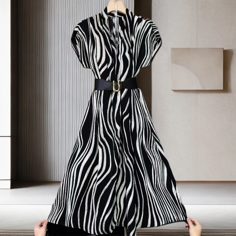 现货【RG172】2025年时尚气质百搭减龄显瘦新款女装连衣裙