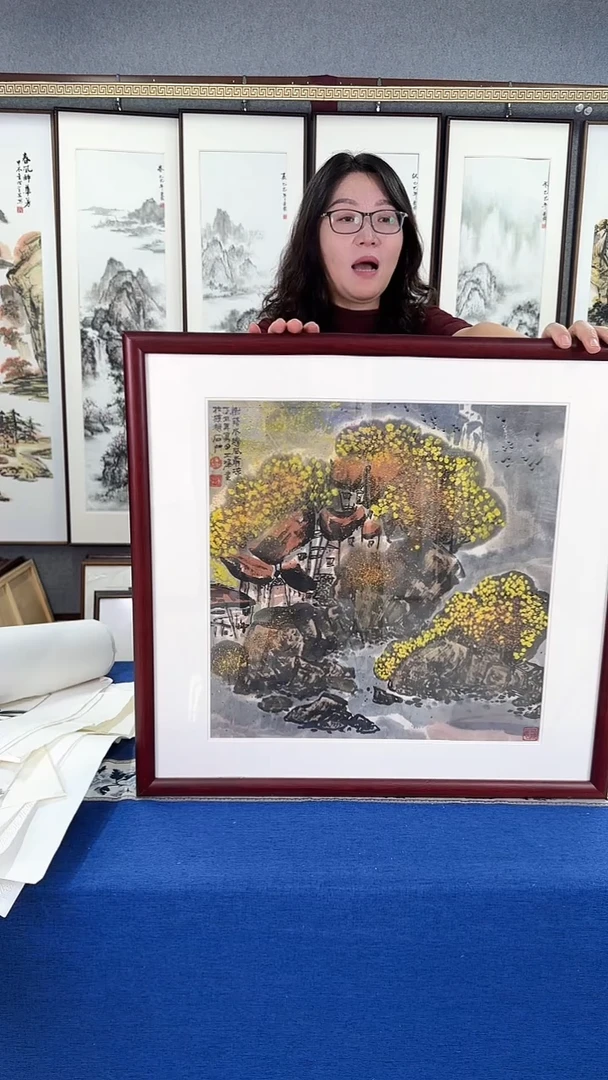 国画国画山水 精品书画