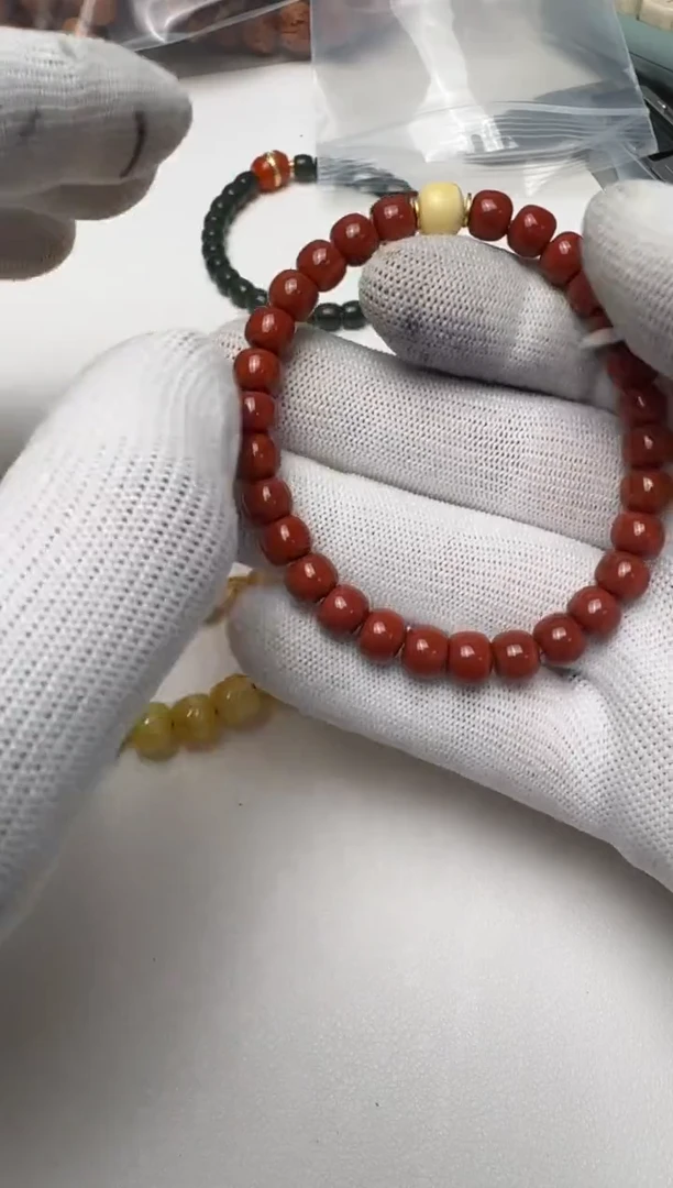 手链未镶嵌南红玛瑙文玩文玩