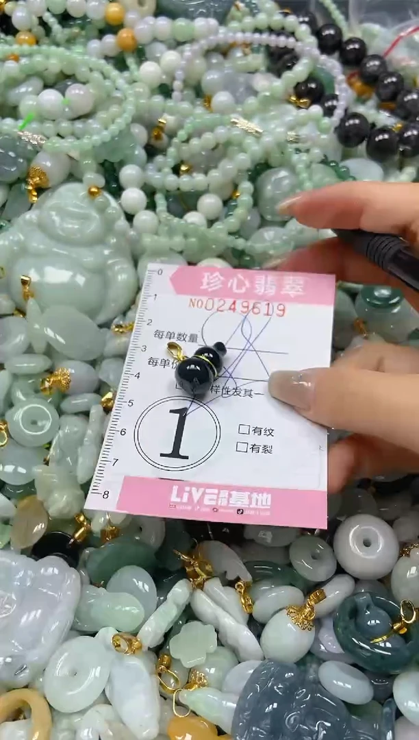 翡翠未镶嵌颈饰闪购0249619多样性发其一