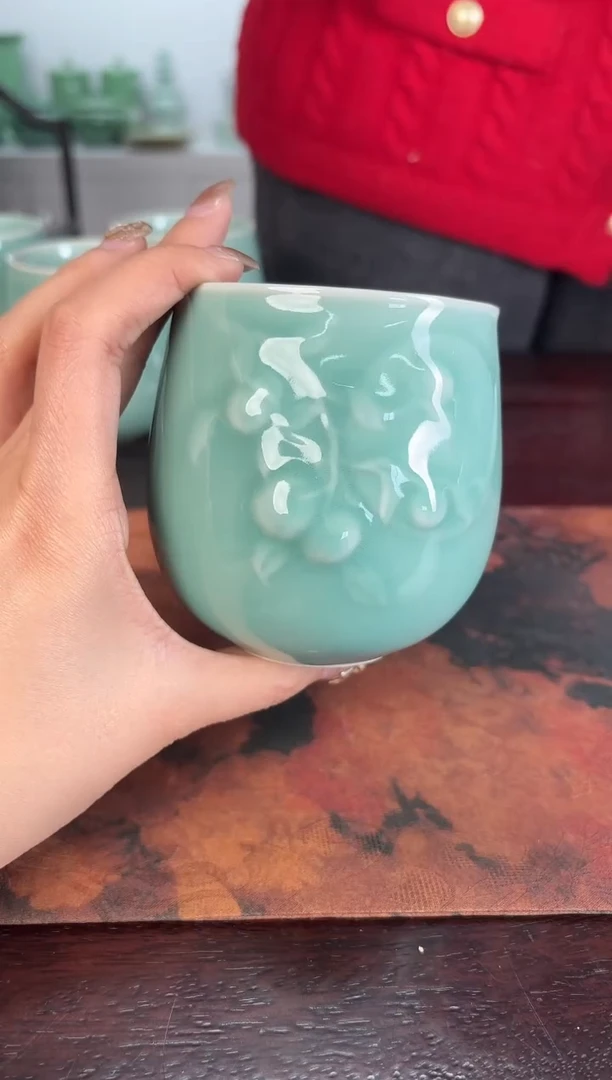云间青瓷 小米茶器   秋