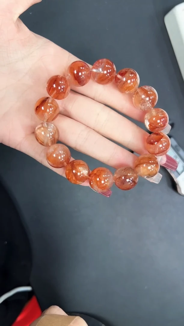 【闪购商品】水晶手串未镶嵌58d多样性发其一/1条14mm默认微瑕