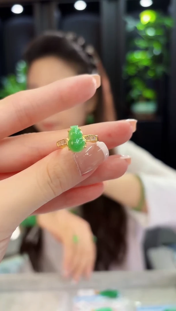 未镶嵌戒指翡翠 缅料A货/支持复检/一件