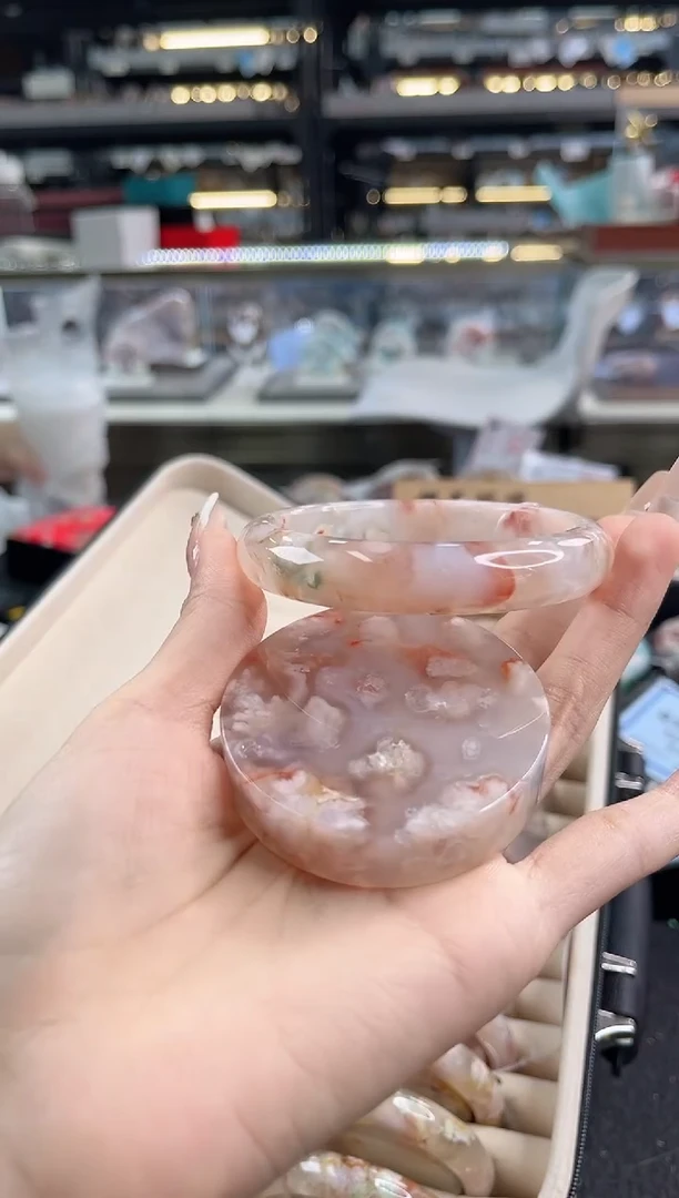 未镶嵌手镯石英质玉60圈口（赠品镯心）6986098