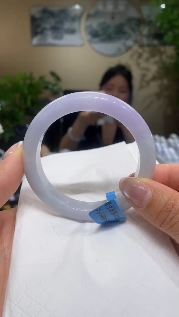 【闪购商品】翡翠手镯未镶嵌翡翠54-55