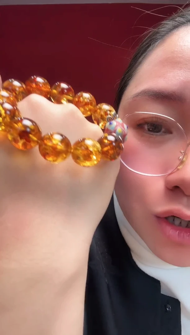 【闪购商品】琥珀珠宝奇石未镶嵌16mm