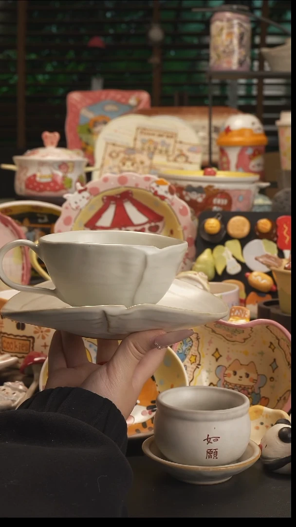 【原创设计】德化手绘陶瓷