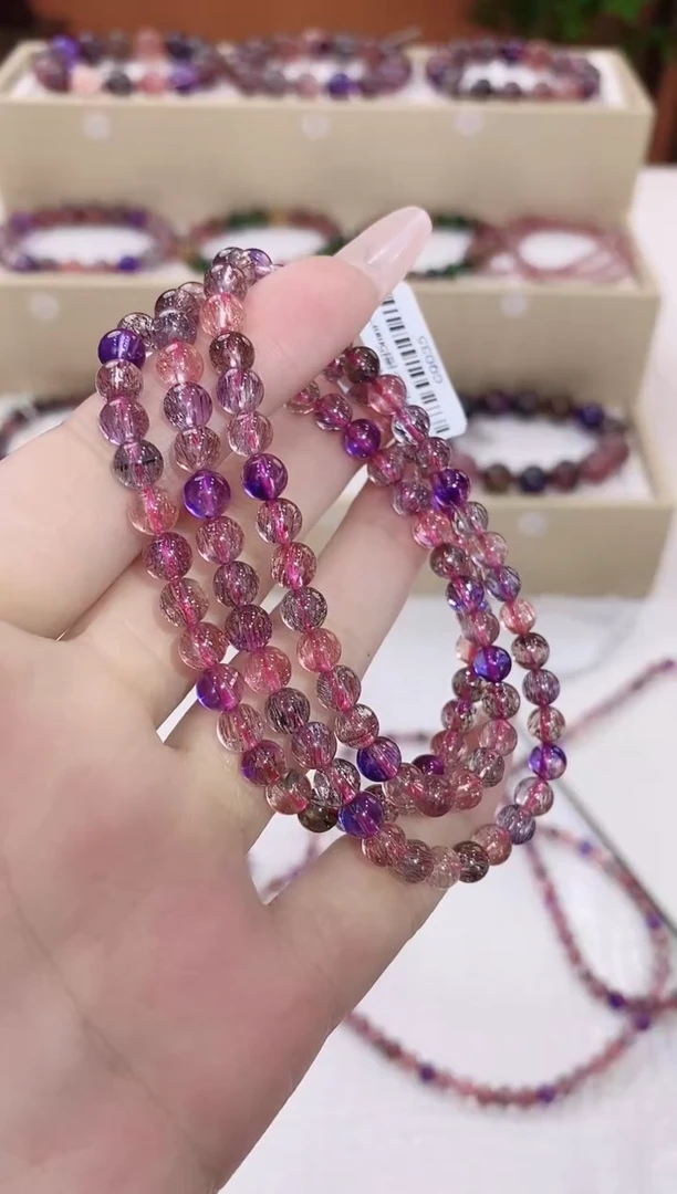 【闪购商品】水晶手链未镶嵌超七多圈5*多样性发货一件