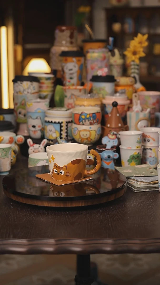 景德镇釉下彩绘设计师款式陶瓷