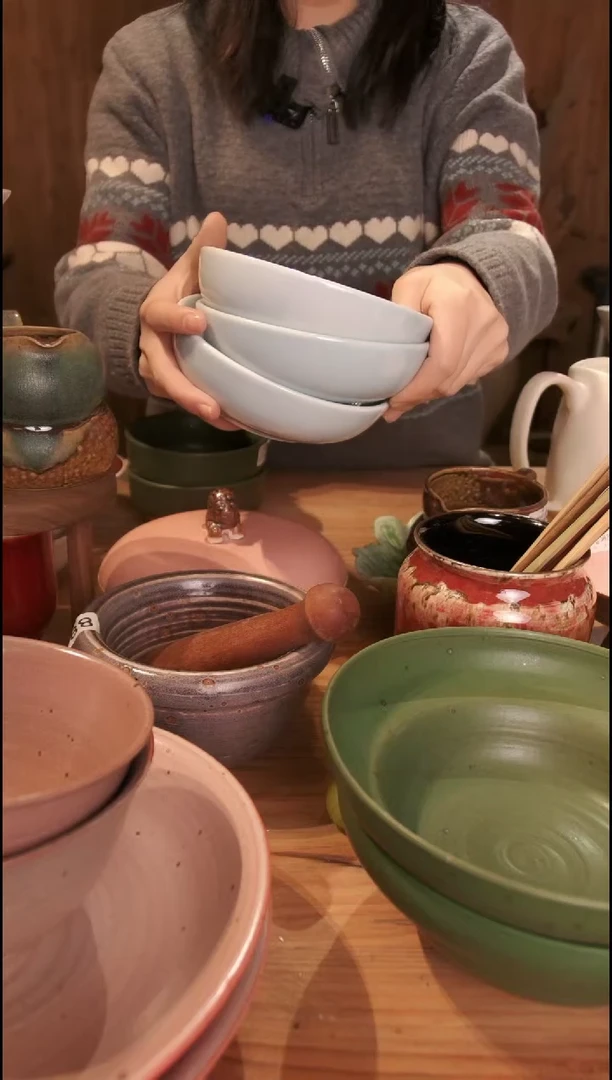 【闪购商品】碗微瑕 景德镇手工高温陶瓷