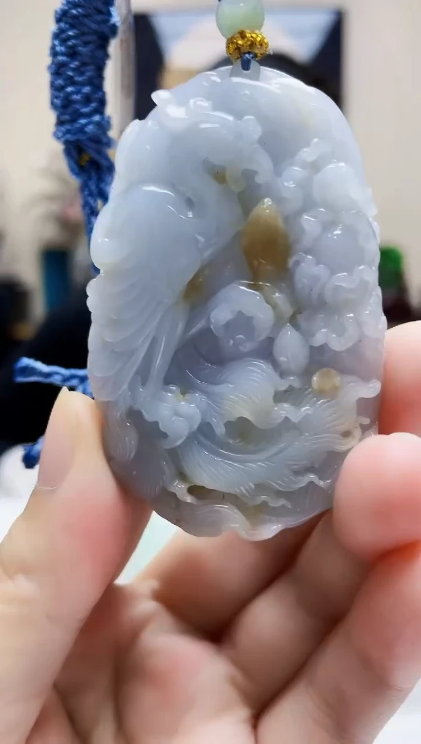 未镶嵌定制翡翠瑞***家吊坠