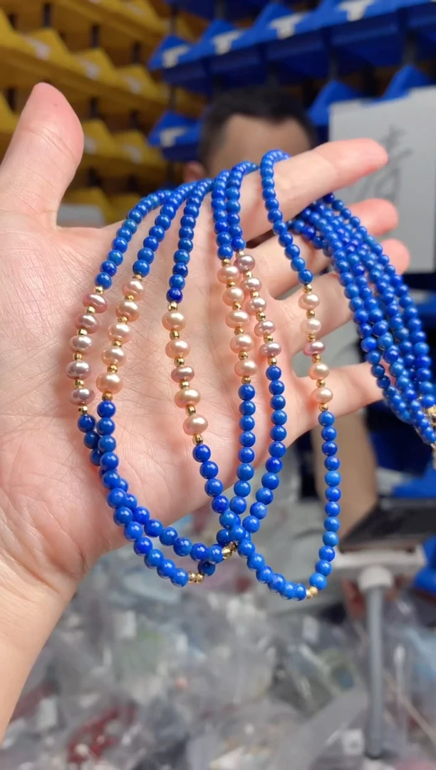 未镶嵌青金石项链985