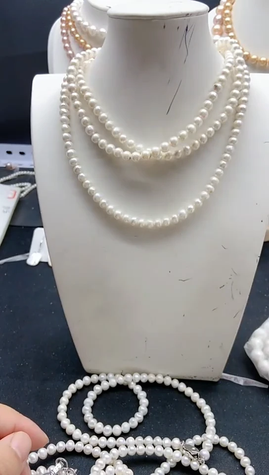 淡水珍珠未镶嵌颈饰1