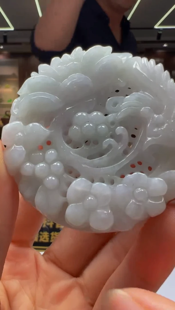 翡翠未镶嵌颈饰DY2025-7-9-147