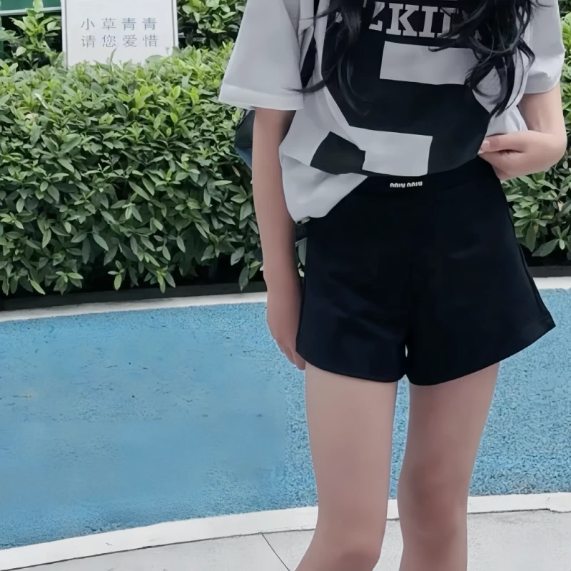 242S400新款时尚黑色裤子