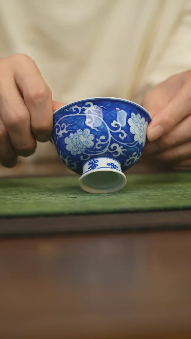 【闪购商品】杯柴窑青花破价福利
