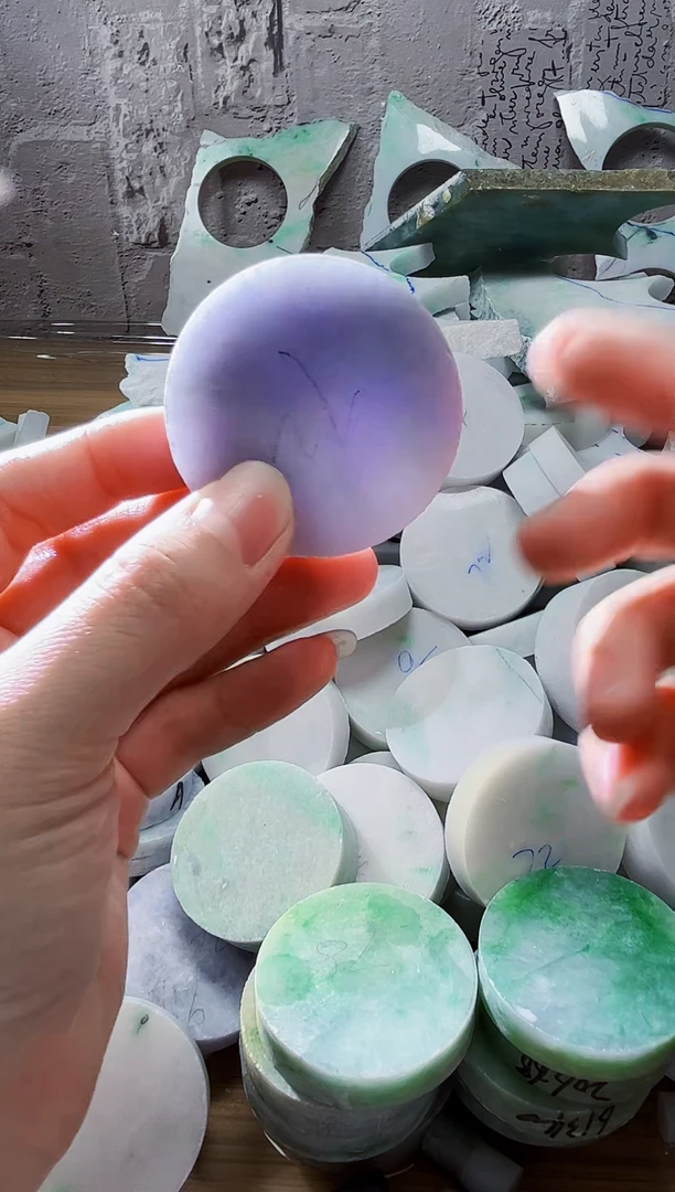 裸石翡翠天然翡翠A货441