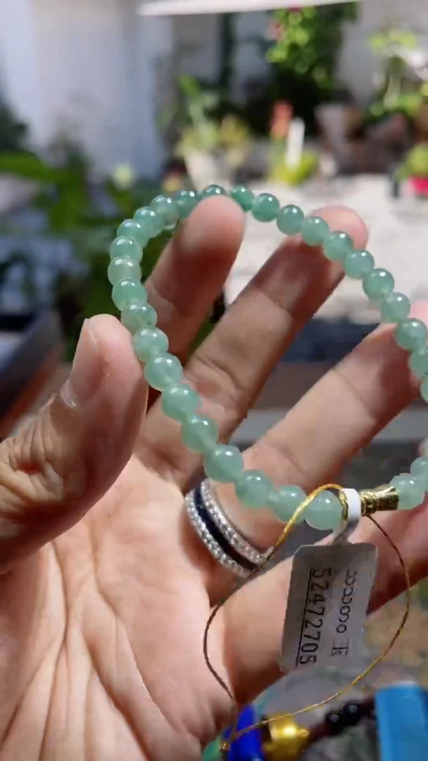 未镶嵌手链翡翠手串