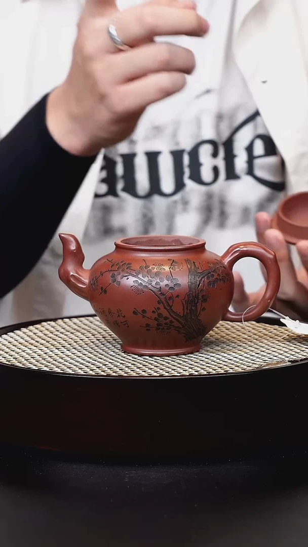 茶壶紫砂宜兴茶壶H110608