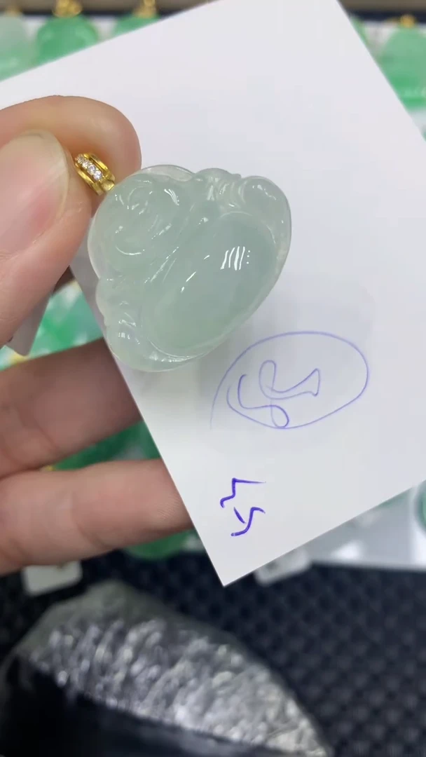 颈饰未镶嵌翡翠缅甸A货翡翠