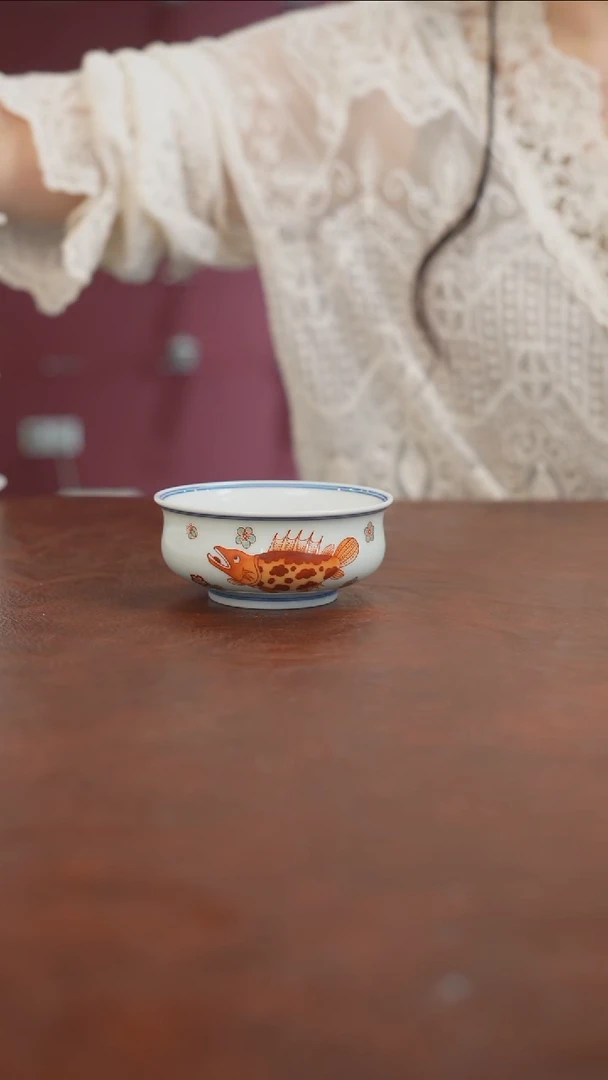 杯景德镇陶瓷杯碗柴烧多人V37