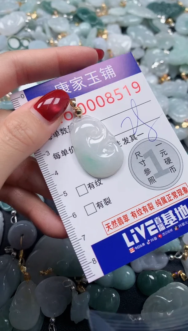 颈饰未镶嵌翡翠8519
