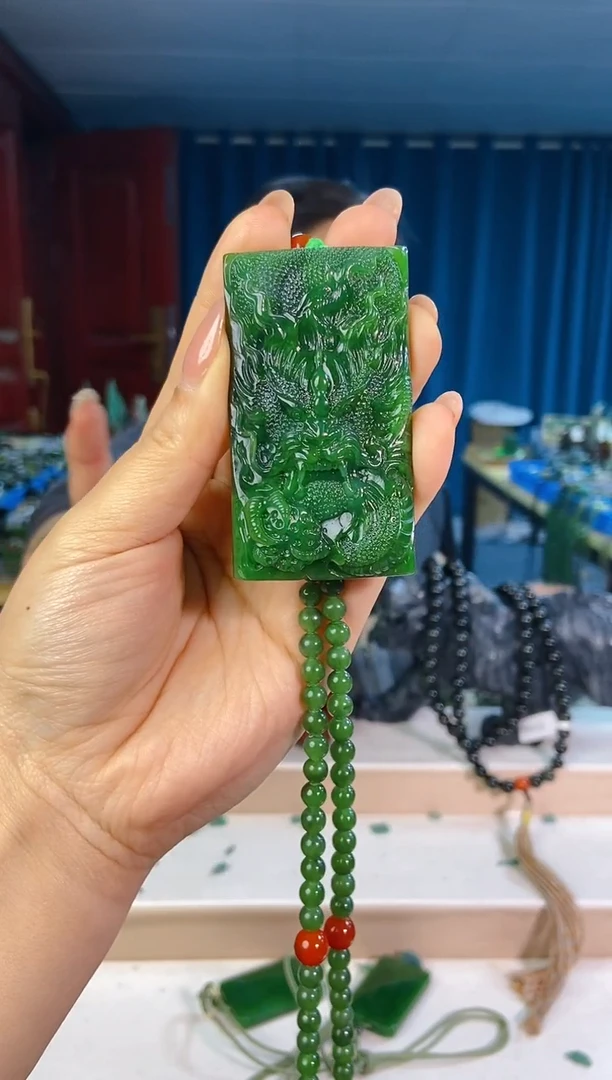 和田玉未镶嵌挂件1