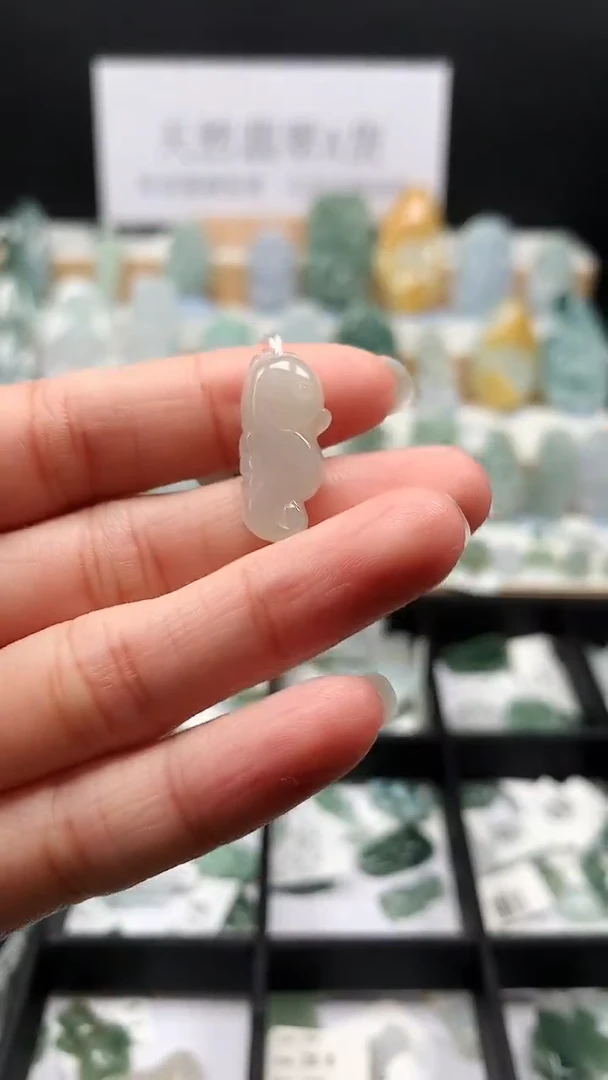 吊坠(不含链)未镶嵌翡翠76小海马