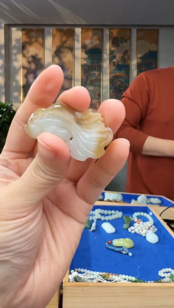 未镶嵌和田玉挂件拍一发一