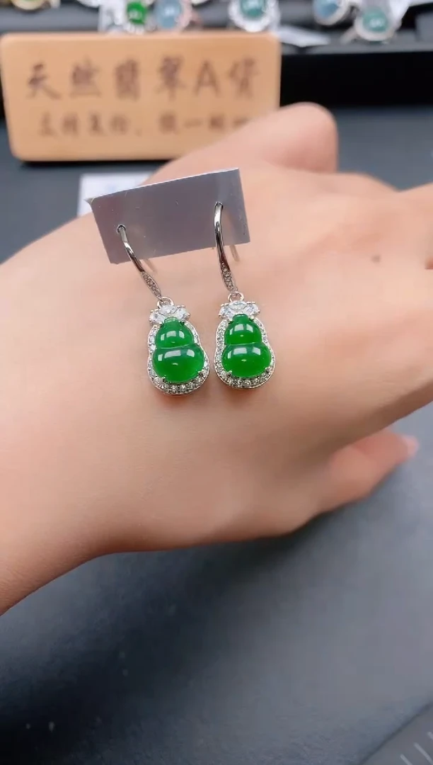 银S925镶嵌戒指翡翠11111