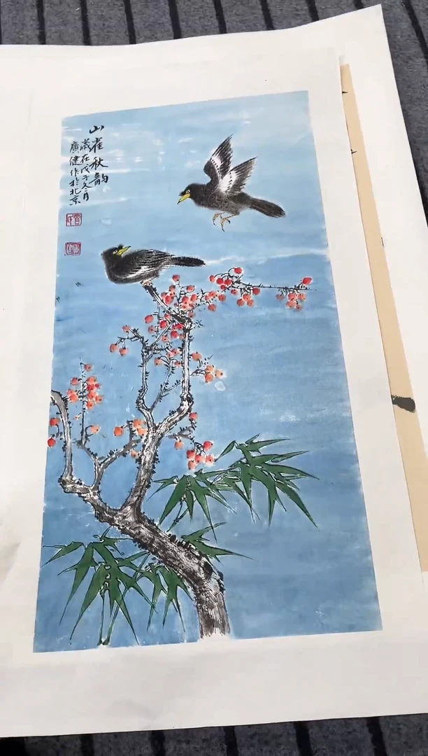 精品国画花鸟作品