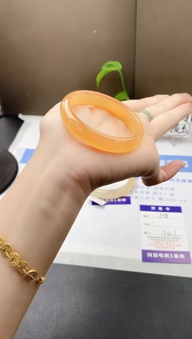 石英质玉手镯未镶嵌j58-X54+