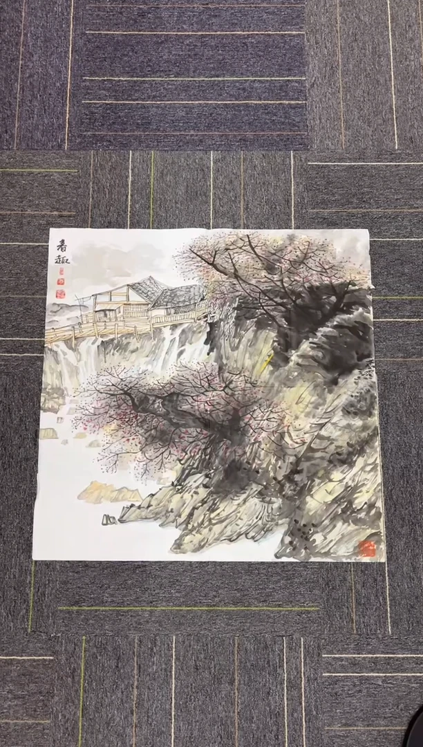 国画 国画国画鉴赏手绘实稿-春趣