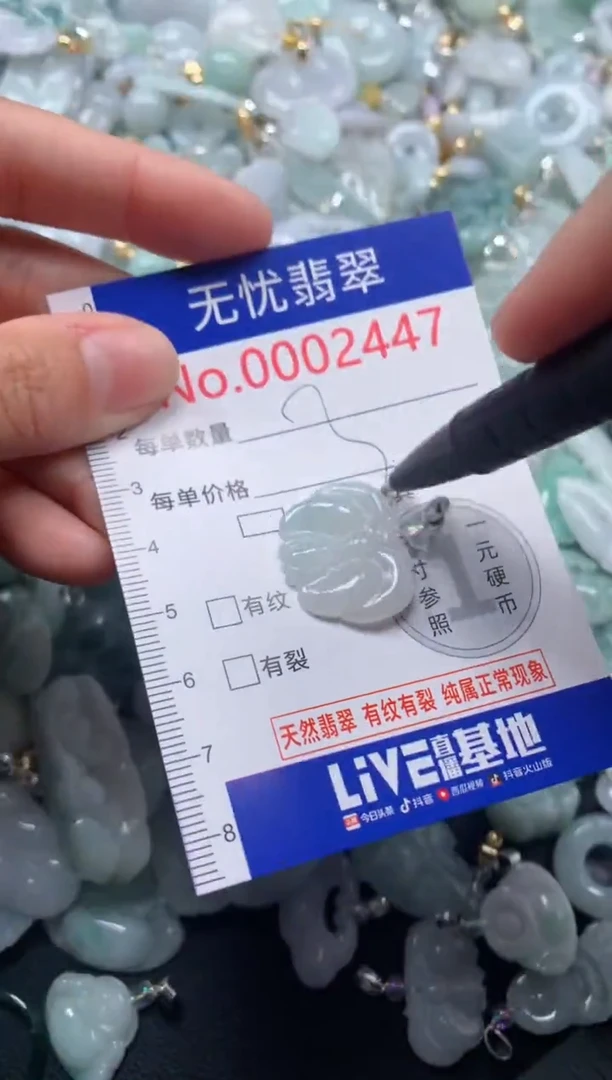 颈饰未镶嵌翡翠2447