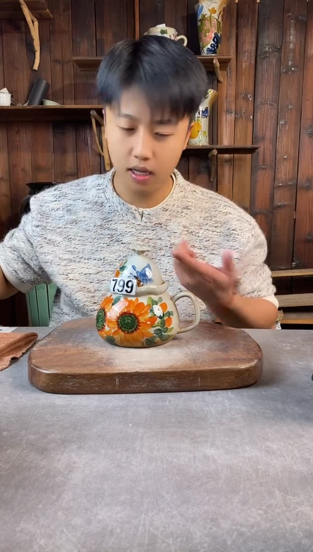 碗799新手工手绘开窑上新