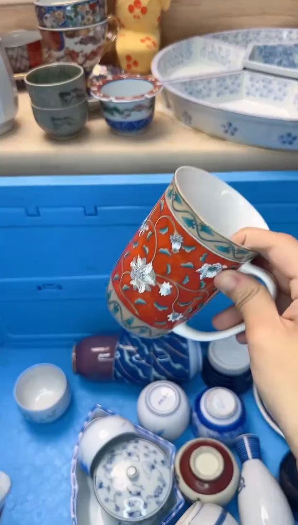 茶杯紫砂路*丙768淘艺中古瓷器全场满18元包邮