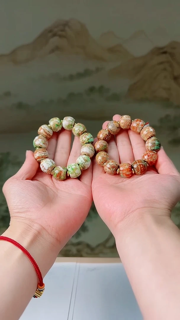 手饰玛瑙未镶嵌龙骨玉手串卡2.0多样性发一