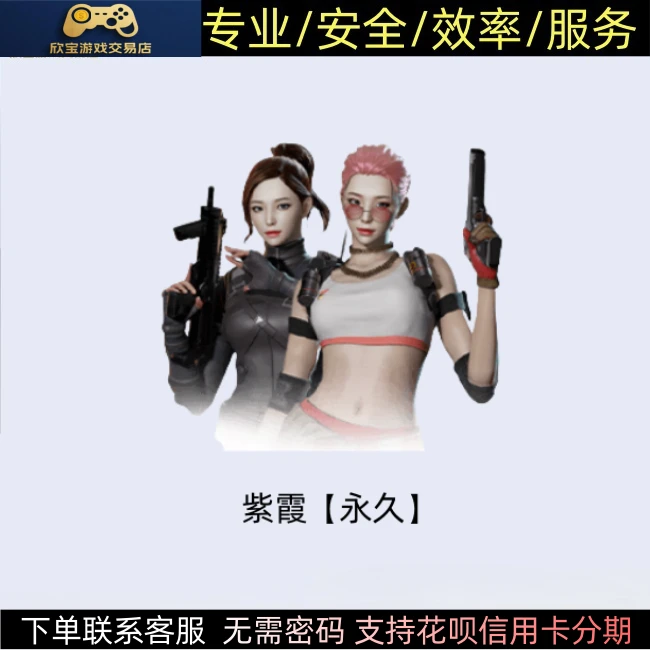 CF穿越火线端游【紫霞】永久角色