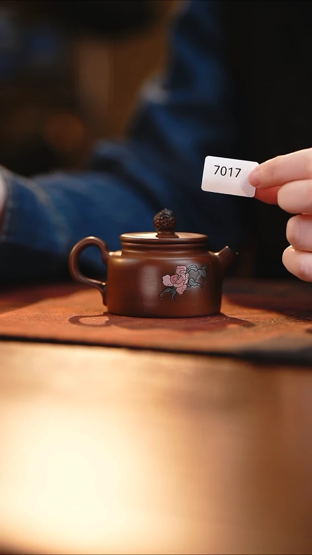 雲梦茶器紫陶茶壶7017